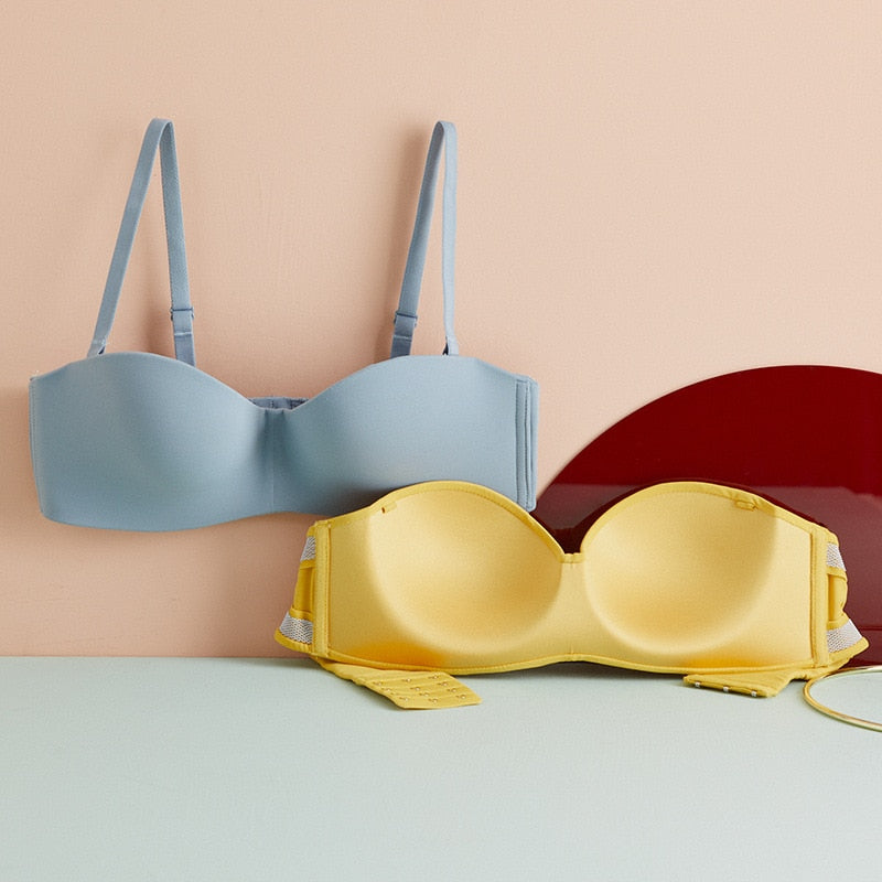 Convertable Panel Bra Convertible Molded Wireless Bra
